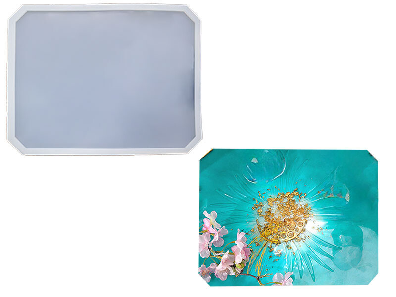 Büyük Dikdörtgen Sunumluk Epoksi Kalıbı EPK-563