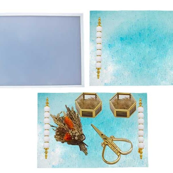 Dikdörtgen Tepsi Epoksi Kalıbı EPK-625