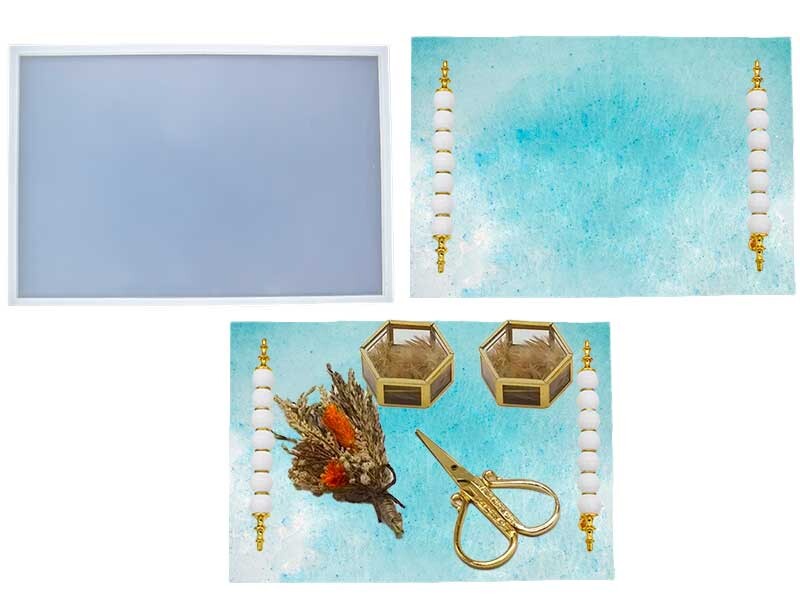 Dikdörtgen Tepsi Epoksi Kalıbı EPK-625