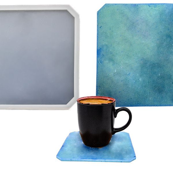 Kare Bardak Altlığı Epoksi Kalıbı EPK-567