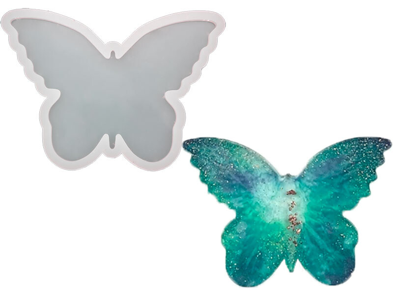 Kelebek Bardak Altlığı Epoksi Kalıbı EPK-511