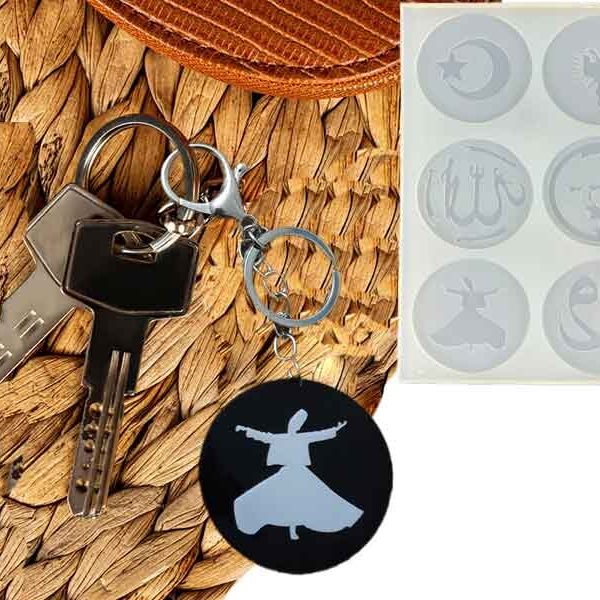 6'lı Dini Model Magnet Epoksi Kalıbı EPK-323