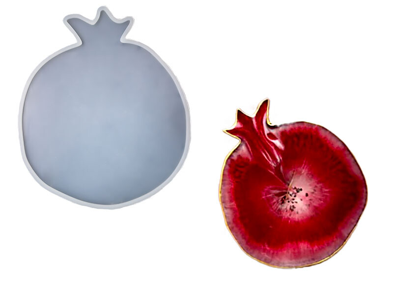 Nar Model Orta Boy Sunumluk Epoksi Kalıbı EPK-630