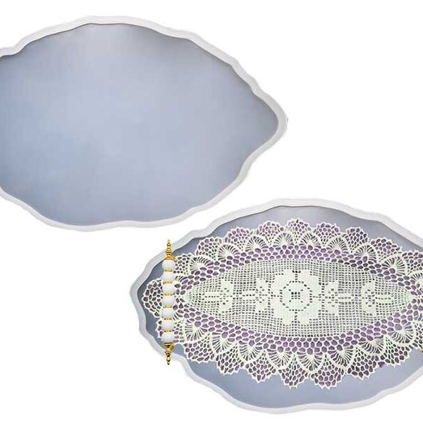 Badem Model Büyük Boy Tepsi Epoksi Kalıbı EPK-615