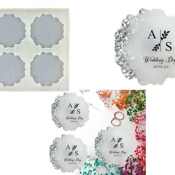 4'lü Tırtıklı Magnet Epoksi Kalıbı EPK-331