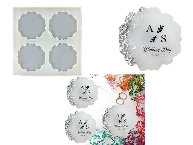 4'lü Tırtıklı Magnet Epoksi Kalıbı EPK-331