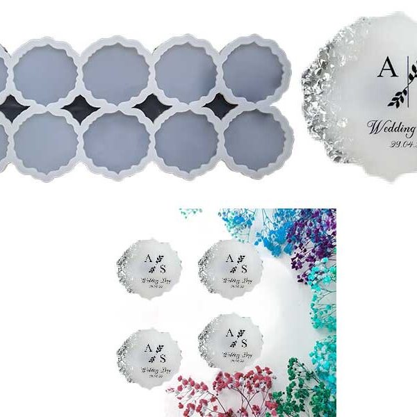 10'lu Tırtıklı Magnet Epoksi Kalıbı EPK-564