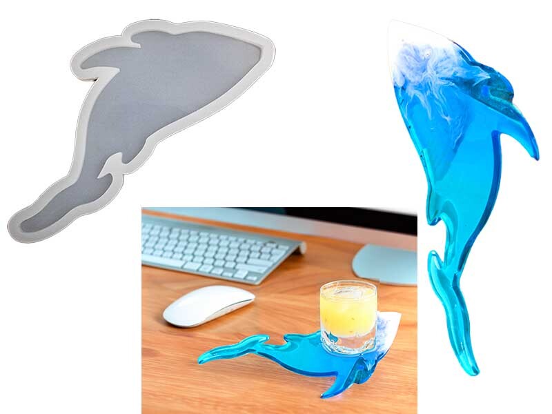 Yunus Bardak Altlığı Epoksi Kalıbı EPK-522