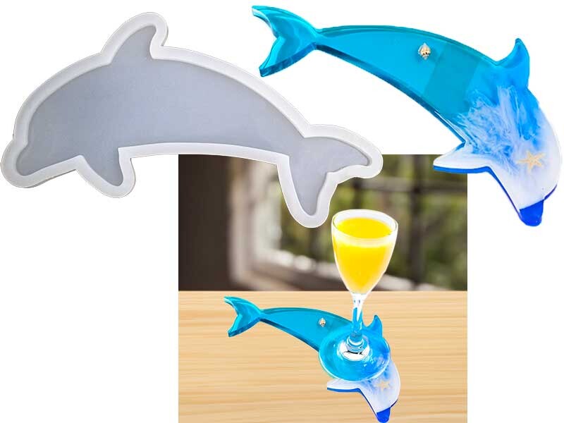 Yunus Bardak Altlığı Epoksi Kalıbı EPK-525