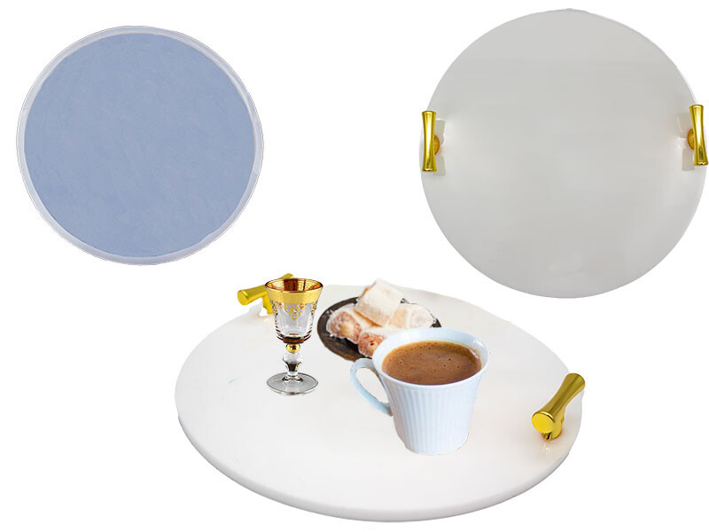 Yuvarlak Tepsi Epoksi Kalıbı EPK-512