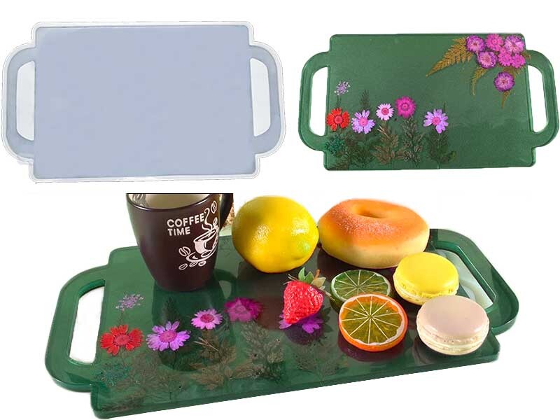 Kulplu Tepsi Epoksi Kalıbı EPK-403