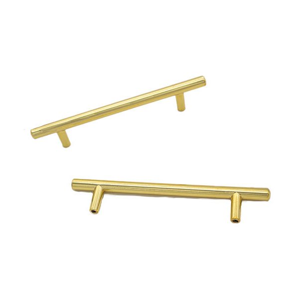 Epoksi Tepsi Altın Sarısı Metal Kulp - 96 mm