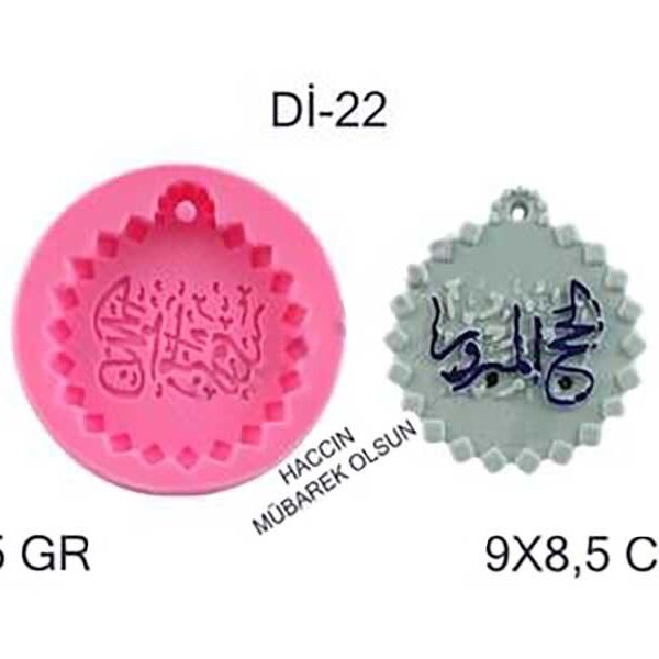 Haccın Mübarek olsun Silikon Kalıbı Dİ-22
