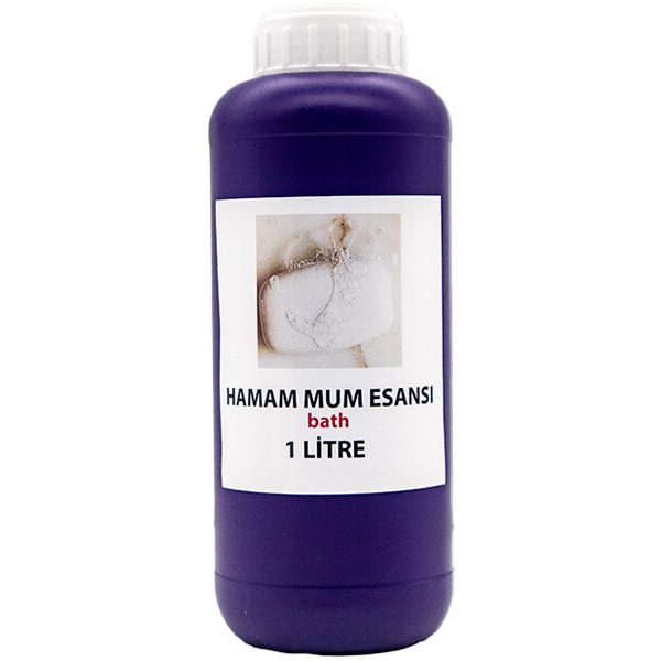 Hamam Beyaz Sabun Mum Esansı 1 LT