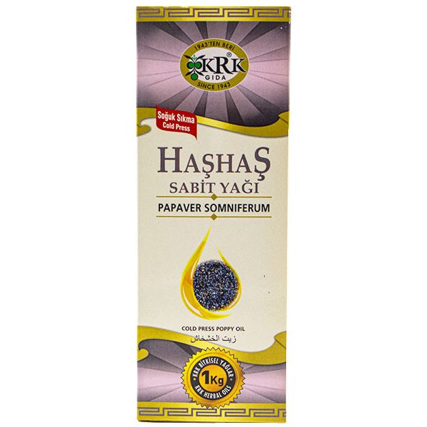 Haşhaş Sabit Yağı 1 KG