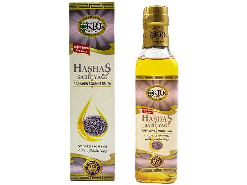 Haşhaş Sabit Yağı 250 CC