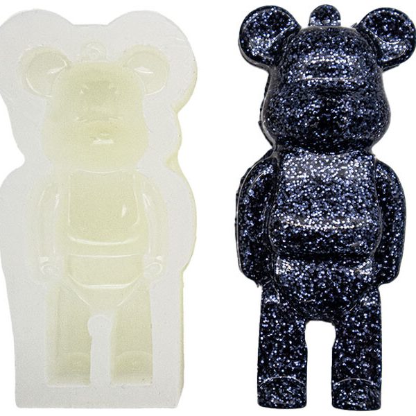 Hazır Ol Ayıcık Orta Boy Epoksi Kalıbı EPK-783