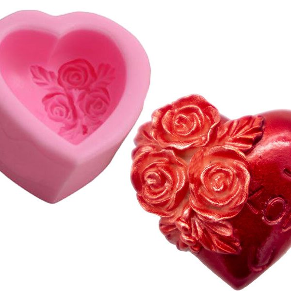 I Love You Kalp Silikon Kalıbı GÜL-03
