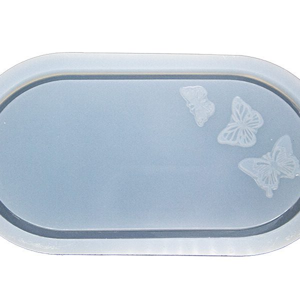 Kelebek Motifli Terrazo Tabanlık Epoksi Kalıbı EPK-878