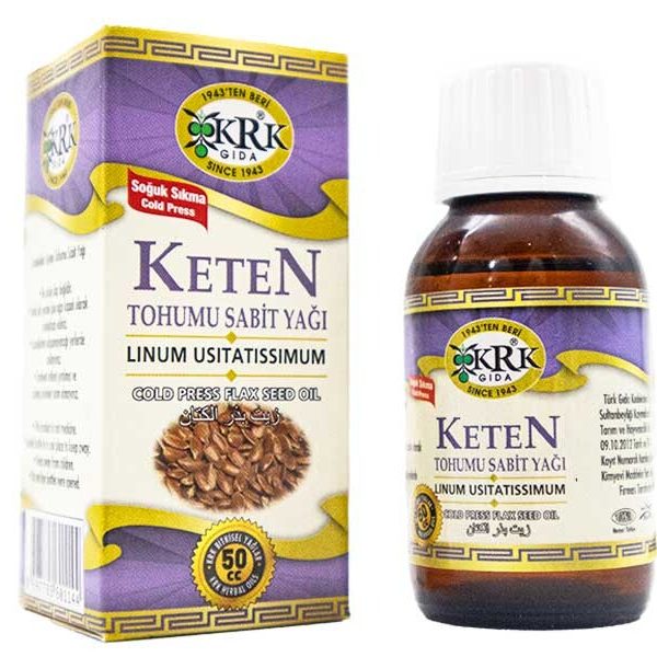Keten Tohumu Yağı 50 CC 12 Adet