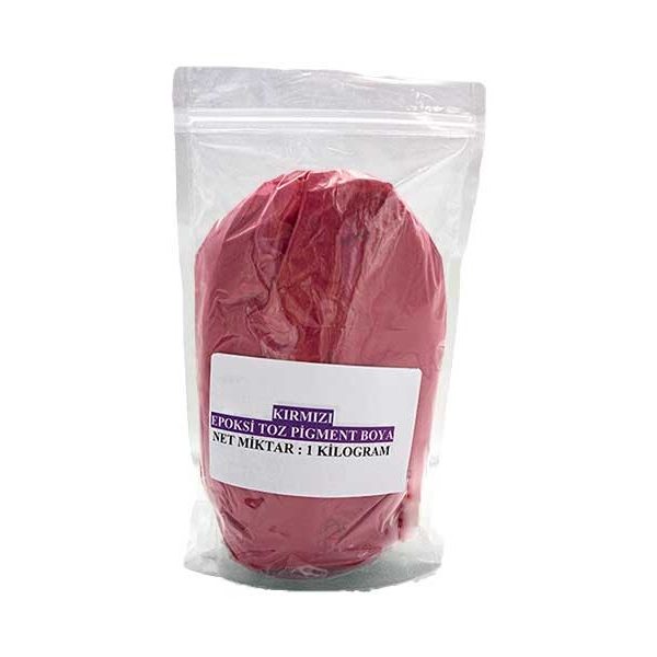 Kırmızı Epoksi Toz Pigment Boya 1 KG