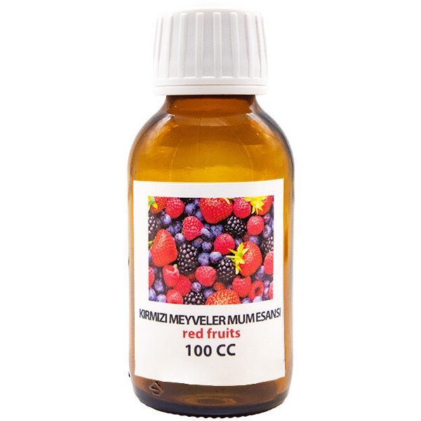 Kırmızı Meyveler Mum Esansı 100 CC