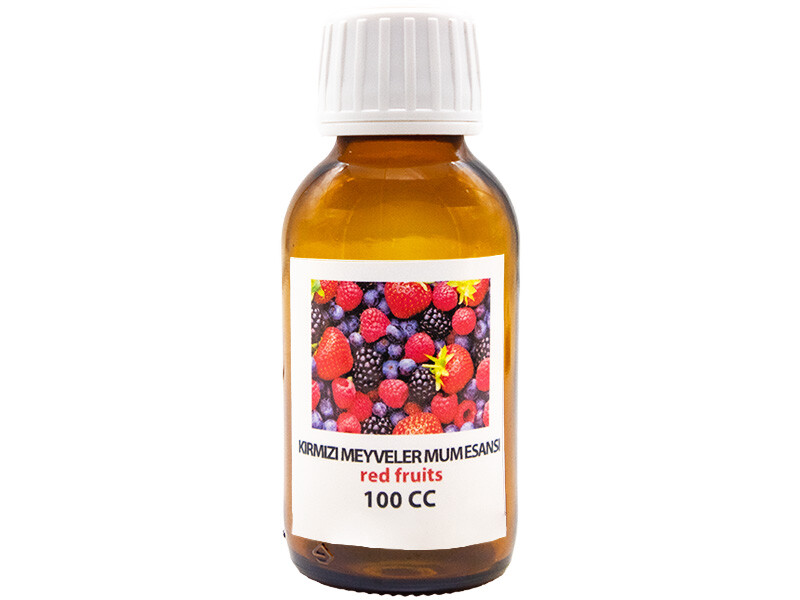 Kırmızı Meyveler Mum Esansı 100 CC