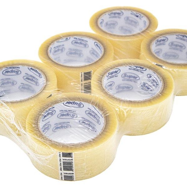 Koli Bandı 45 Mm X 100 Mt 6 Adet Şeffaf