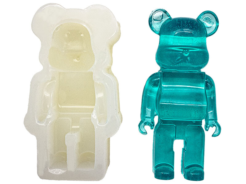 Küçük Ayakta Ayıcık Epoksi Kalıbı EPK-787