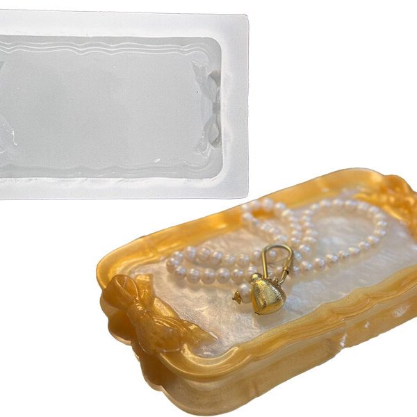 Küçük Dikdörtgen Tepsi Epoksi Kalıbı EPK-860