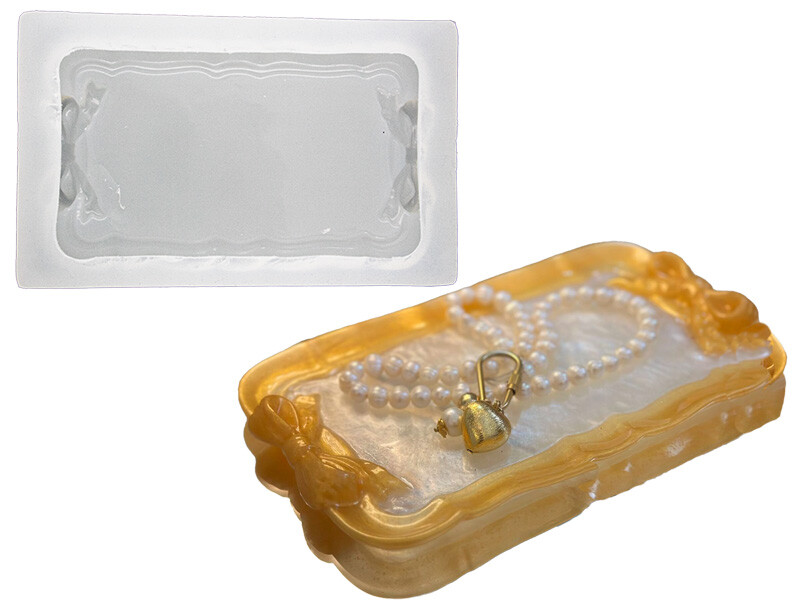 Küçük Dikdörtgen Tepsi Epoksi Kalıbı EPK-860