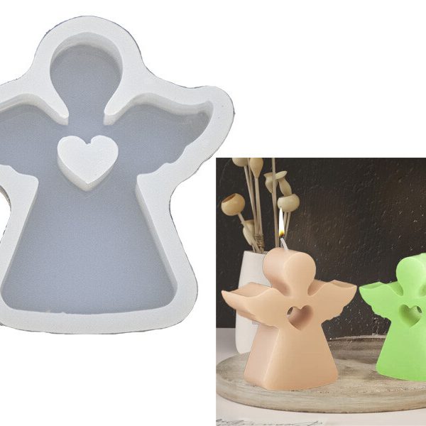 Küçük Sevimli Melek Tavşan Epoksi Kalıbı EPK-679