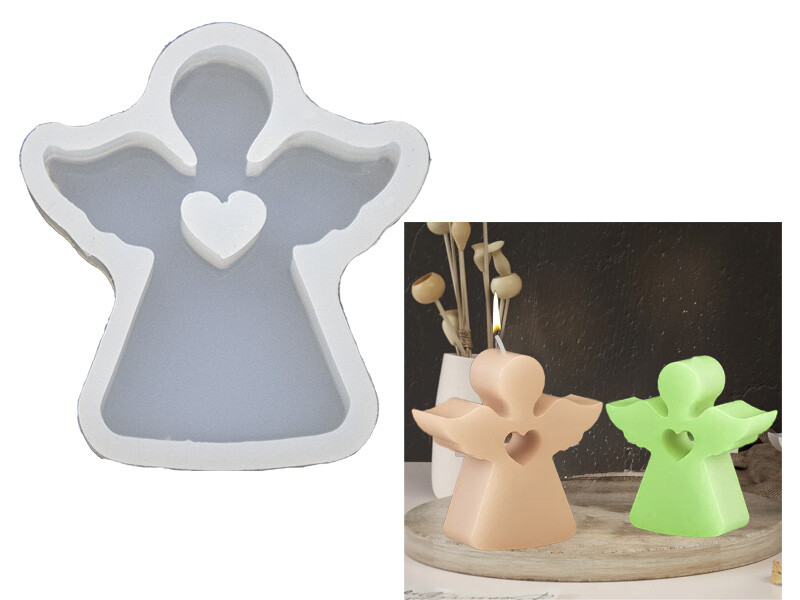 Küçük Sevimli Melek Tavşan Epoksi Kalıbı EPK-679