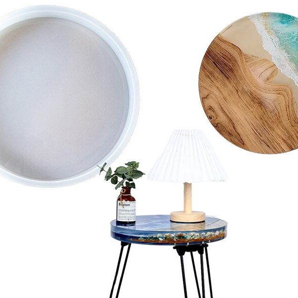 Küçük Yuvarlak Masa Epoksi Kalıbı EPK-867