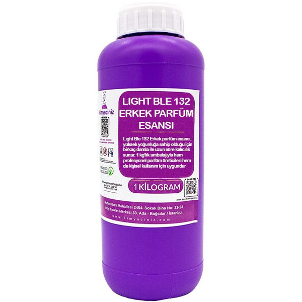 Light Ble 132 Erkek Parfüm Esansı 1 KG