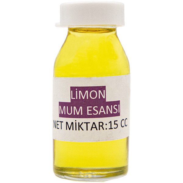 Limon Mum Esansı 15 CC