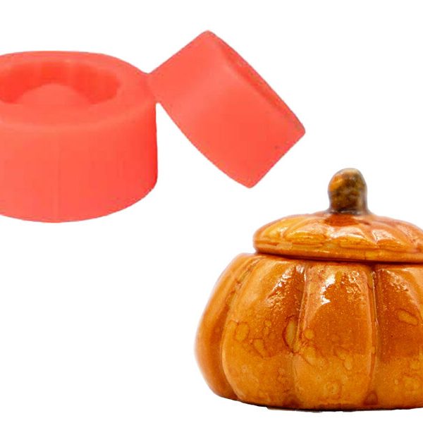 Lokumluk Kabak Beton Saksı Silikon Kalıbı B-90