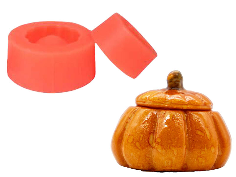 Lokumluk Kabak Beton Saksı Silikon Kalıbı B-90