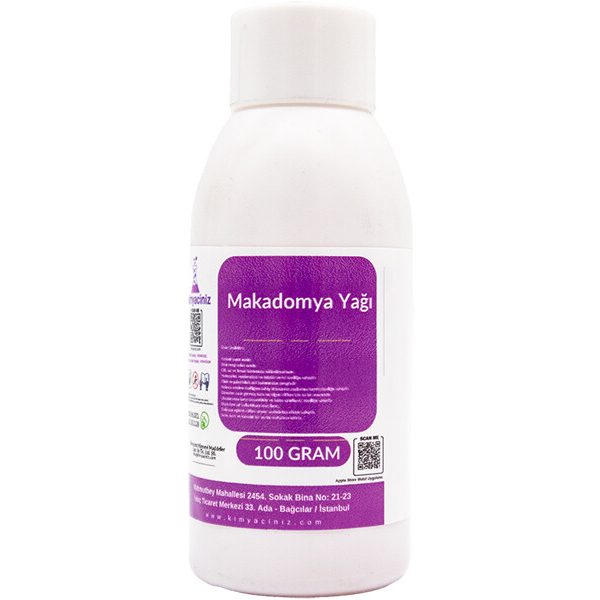 Makadomya Yağı 100 GR