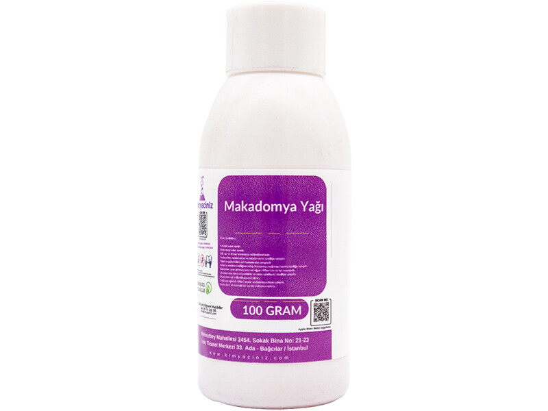 Makadomya Yağı 100 GR