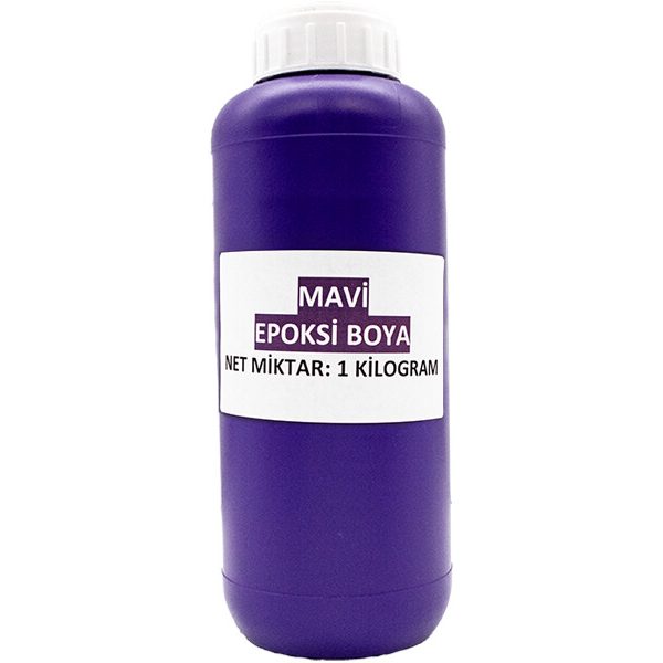 Mavi Epoksi Boya 1 KG