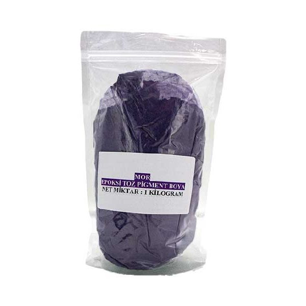 Mor Epoksi Toz Pigment Boya 1 KG