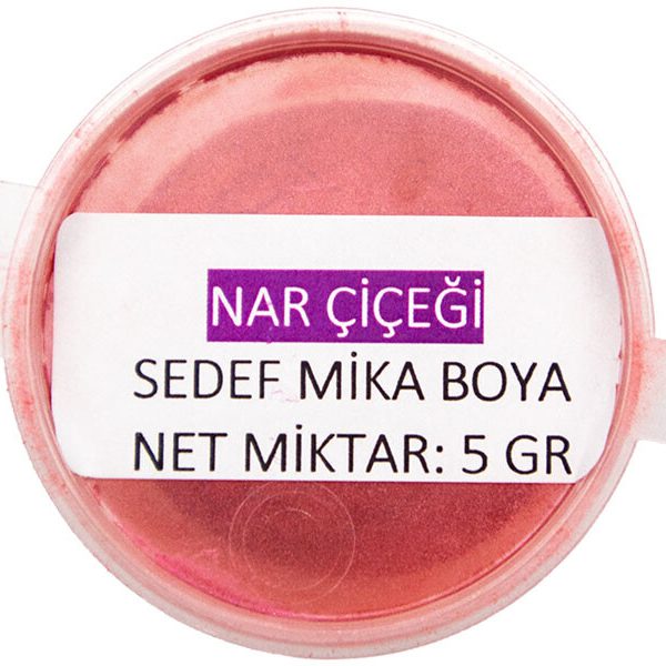 Nar Çiçeği Sedef Mika Boya 5 GR