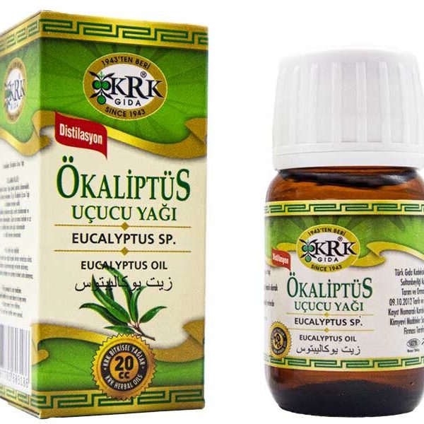 Okaliptus Uçucu Yağı 20 CC 12 Adet