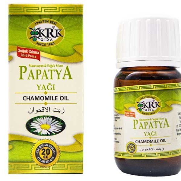 Papatya Yağı 20 CC 12 Adet