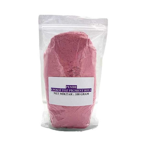 Pembe Epoksi Toz Pigment Boya 100 GR
