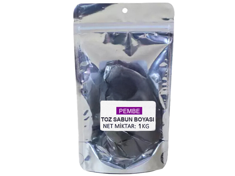 Pembe Toz Doğal Sabun Boyası 1 KG