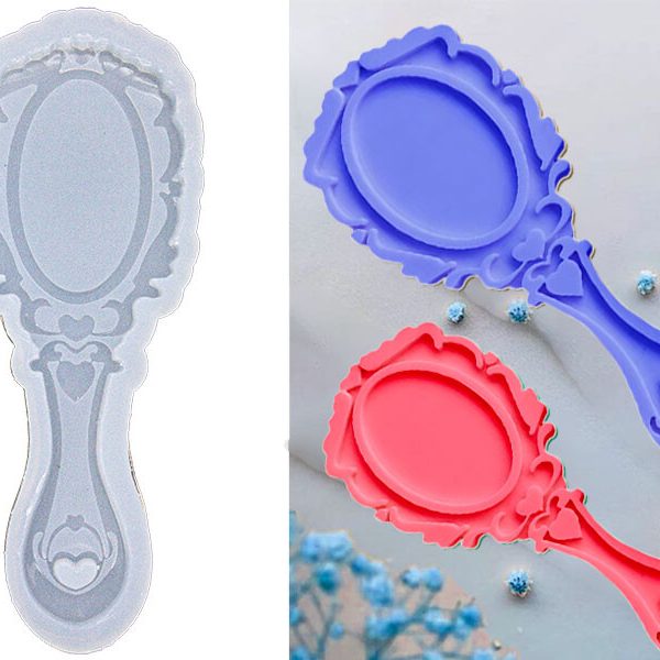 Retro El Aynası Epoksi Kalıbı EPK-776