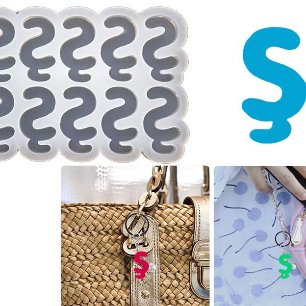 Ş Harfi 10'lu Bubble Alfabe Epoksi Kalıbı EPK-753