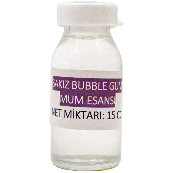 Sakız Bubble Gum Mum Esansı 15 CC
